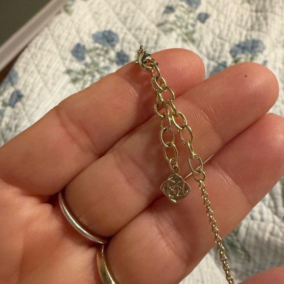 Kendra Scott Purple and Gold Necklace - Picture 2 of 2